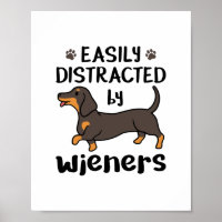 Dog Easily Distracted by Wieners