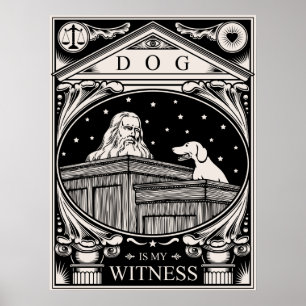 Poster Dog Is My Witness