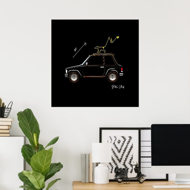 Poster Dog on Wall Street  (Bureau à domicile)