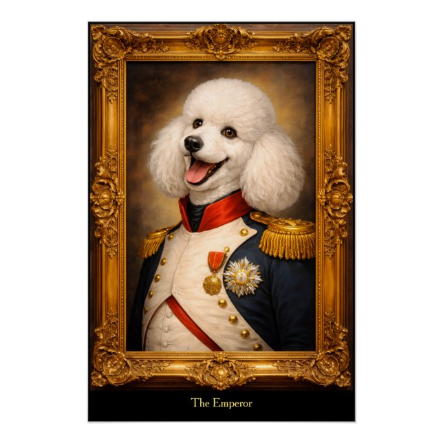 Poster Dog the Emperor (Devant)