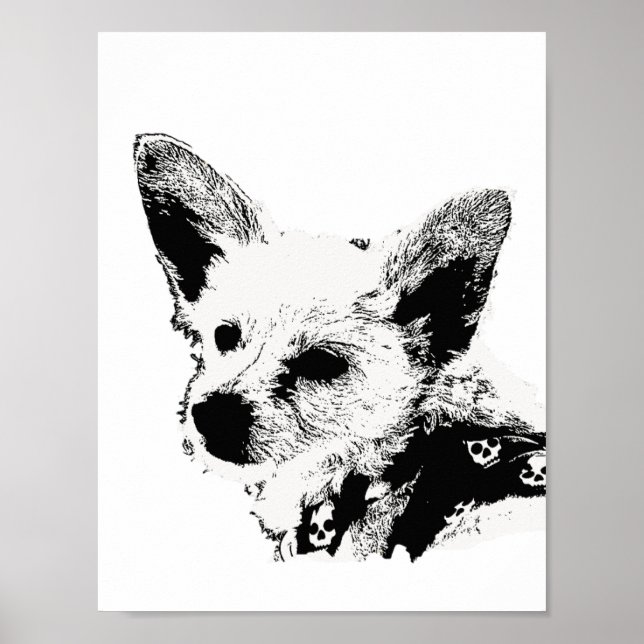 Poster - Dog with Kerchief (Front)