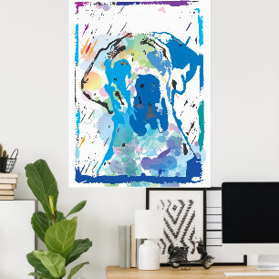 Poster Doggenposter Esra Moderne