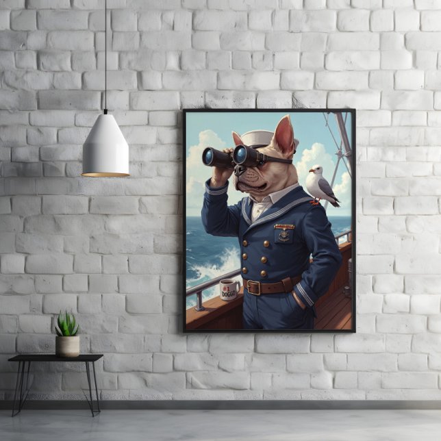 Poster Doggo De Devoir De Pont : Seadog En Veille (Créateur téléchargé)