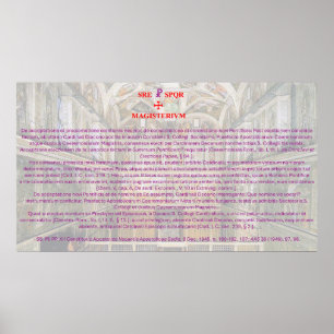 Poster Dogme de Pontificalité