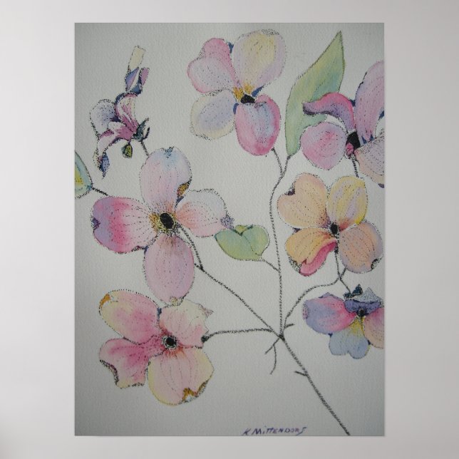 Poster Dogwood (Devant)