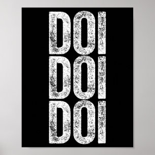 Poster Doi Doi Doi Brainrot Gen Alpha Argot 67 Six Seven