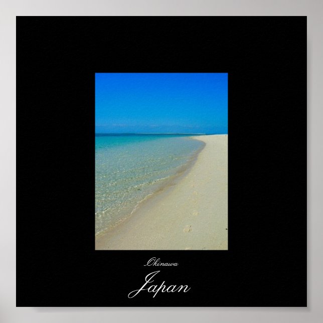 Poster d'Okinawa, Japon (Devant)