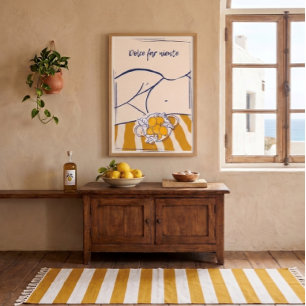 Poster "Dolce Far Niente" Collection d'été italien