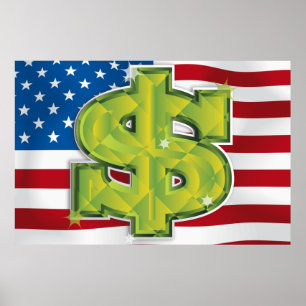 Poster Dollar américain