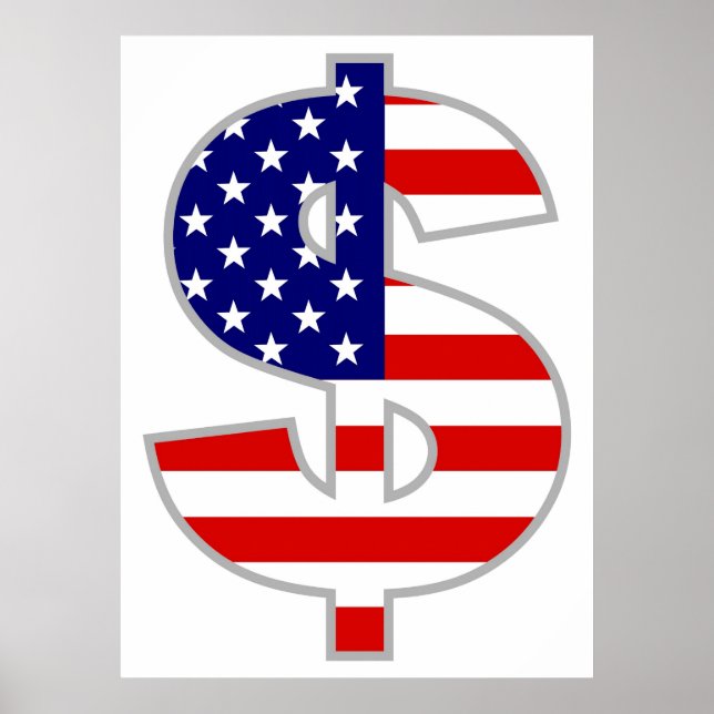 Poster Dollar américain (Devant)