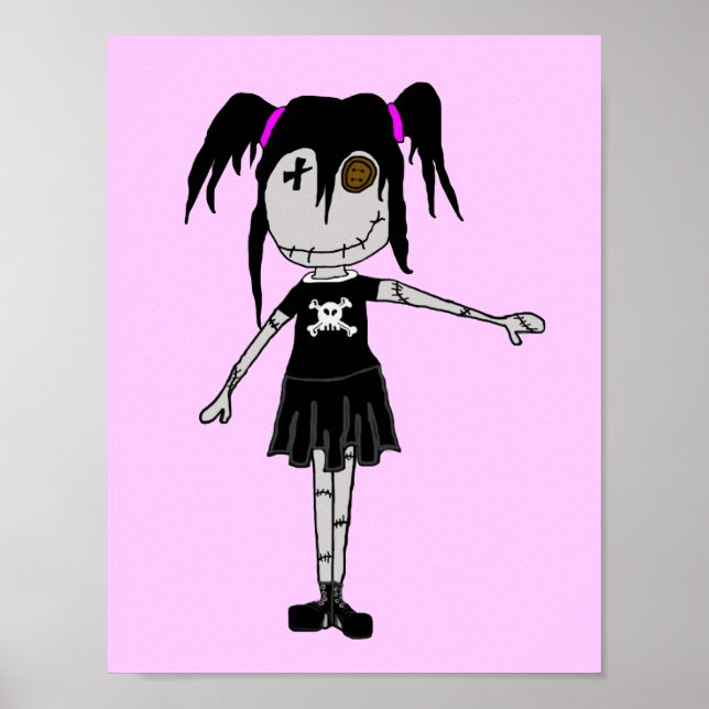 Poster Dollies VooDoo "Felicity Bliss" (Devant)