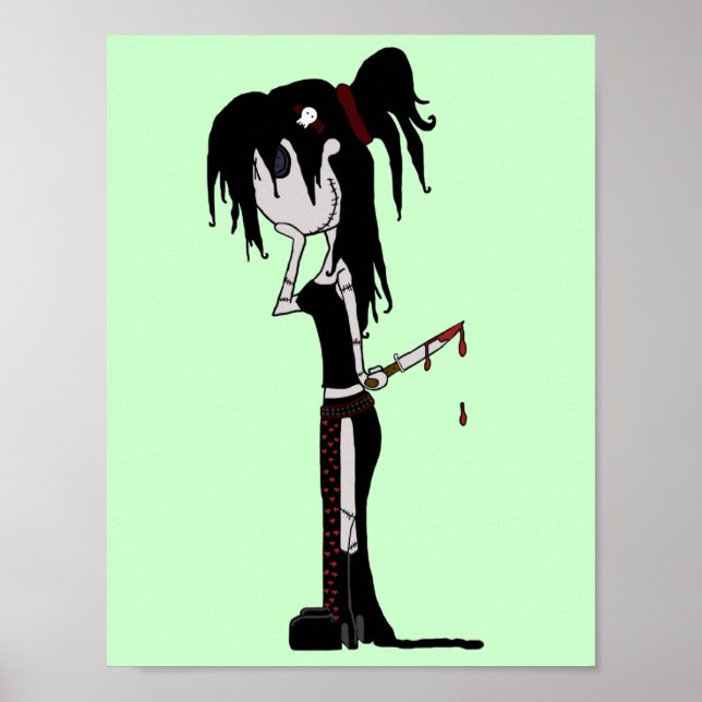 Poster Dollies VooDoo "Lexy Talionis" (Devant)