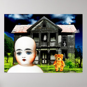 Poster Dollys grand Escape Original Digital Toy Ghost Art