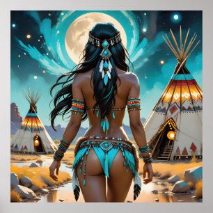 Poster Dollz par : Svace 14 "Pocahontas"