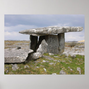 Poster dolmen de Poulnabrone