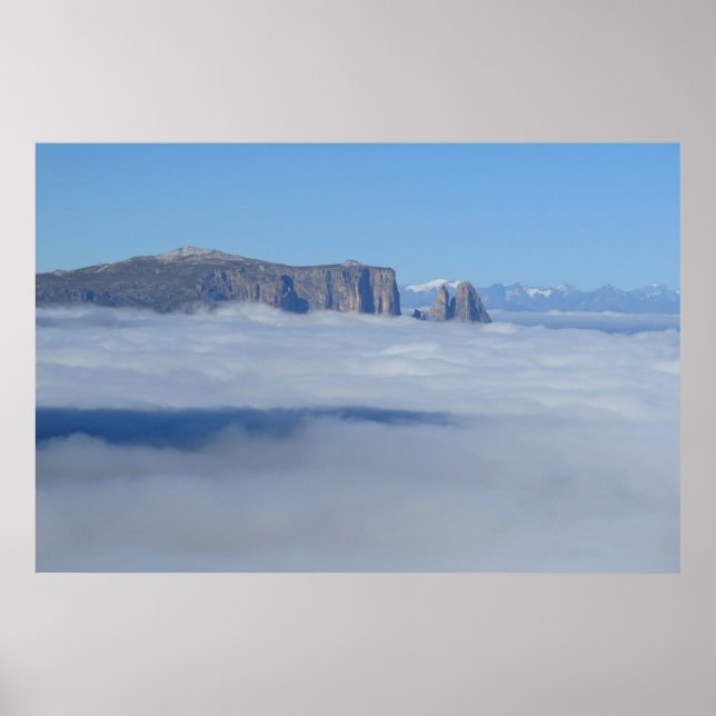 Poster Dolomites Italie (Devant)