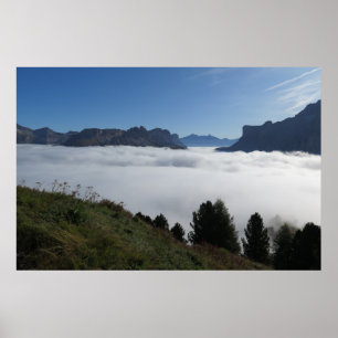 Poster Dolomites Italie