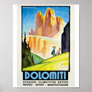 POSTER DOLOMITI