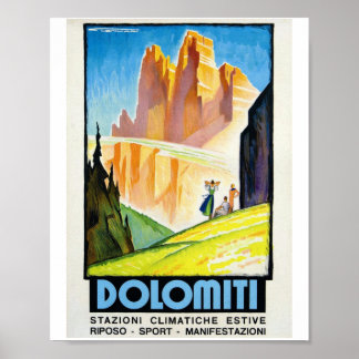 POSTER DOLOMITI