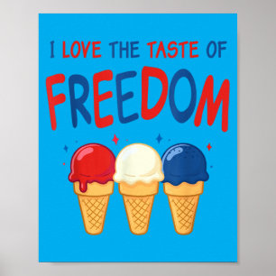 Poster Dom a bon goût le 4 juillet Kids S