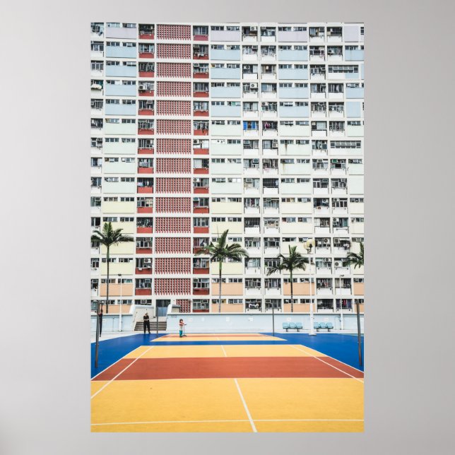Poster Domaine de Choi Hung, Hong Kong (Devant)