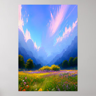 Poster Domaine des rêves d'été