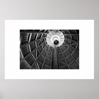 Poster Dome Bones B&W