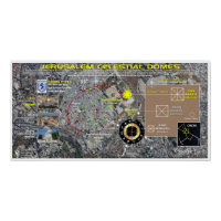 Domes de Jérusalem - Grand Motif pyramide