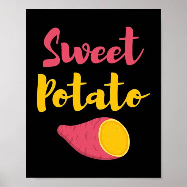 Poster Don d'action de grâces pour la pomme de terre sucr (Devant)