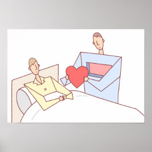 Poster Don de l'amour. Transplantation cardiaque.