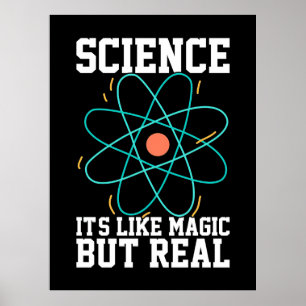 Poster Don de scientifique Science C'Est Comme De La Ma