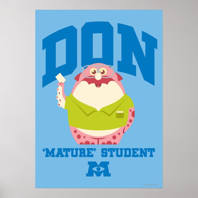 Poster Don Mature Student (Devant)
