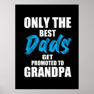 Poster Don Père Seulement Les Meilleurs Pères