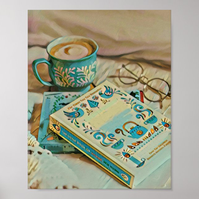 Poster Don pour amoureux du livre (Devant)