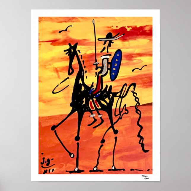 Poster Don Quichotte (Devant)