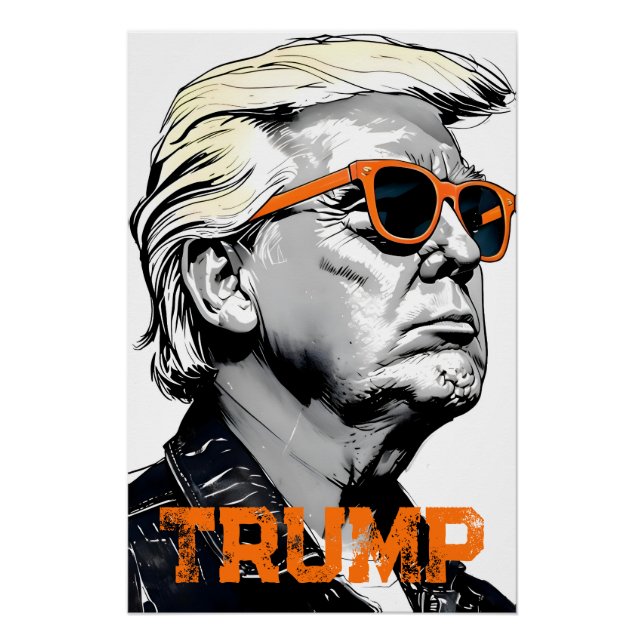 Poster Donald Trump (Devant)
