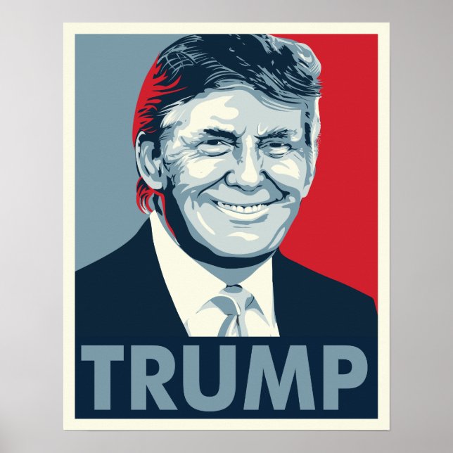 Poster Donald Trump (Devant)