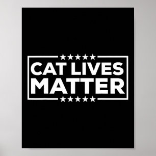 Poster Donald Trump 2024 Les chats ramènent l'Amérique Re