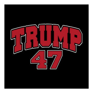 Poster Donald Trump 47