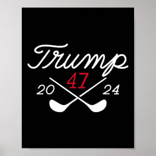 Poster Donald Trump 47 2024
