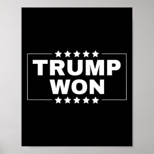 Poster Donald Trump 47ème président américain Tee Trump r