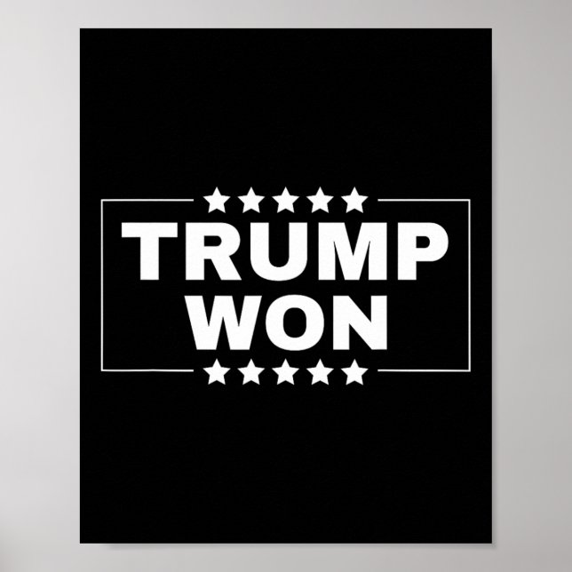 Poster Donald Trump 47ème président américain Tee Trump r (Devant)