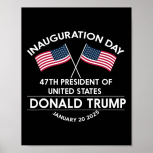 Poster Donald Trump a gagné l'inauguration de l'élection