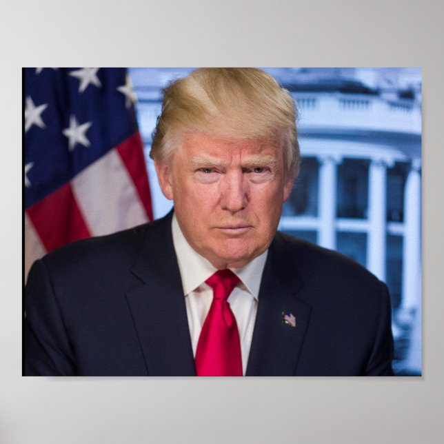 Poster Donald Trump à la présidence (Devant)