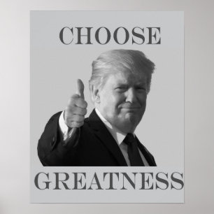 Poster Donald Trump Choose Greatness