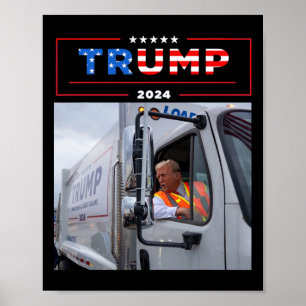 Poster Donald Trump Circule Dans Les Poubelles Chirurgie