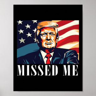 Poster Donald Trump drôle