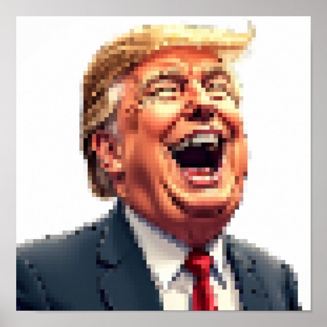 Poster Donald Trump NFT (Devant)