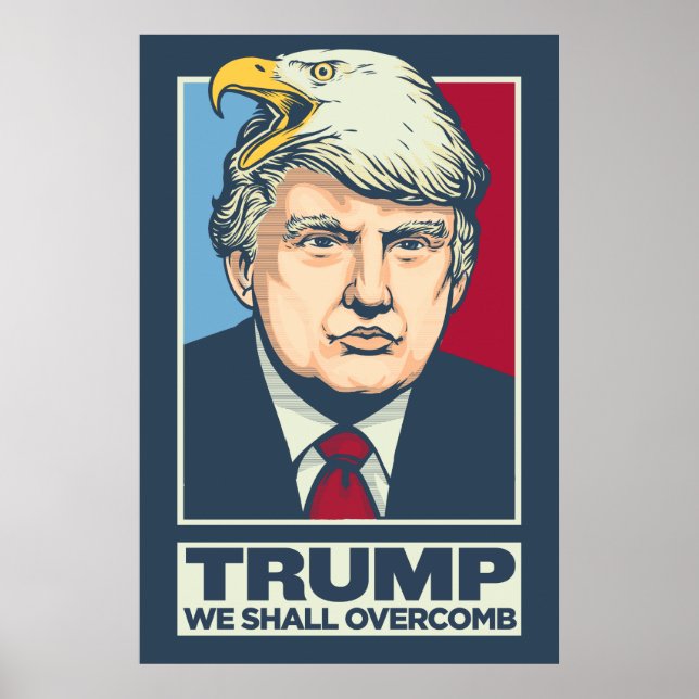 Poster Donald Trump - Nous allons surpasser (Devant)