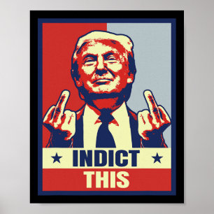 Poster Donald Trump pro-président partisan de Trump